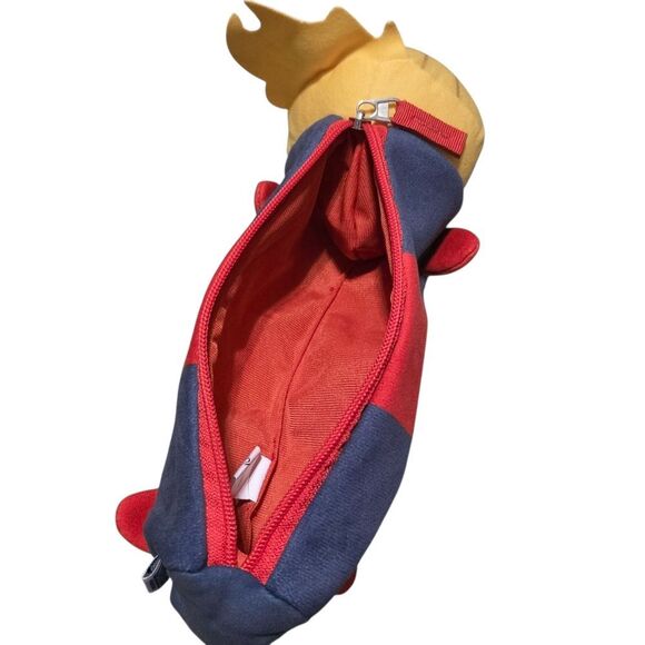 Yoobi & Marvel Captain Marvel Plush Pencil Case - Picture 2 of 5